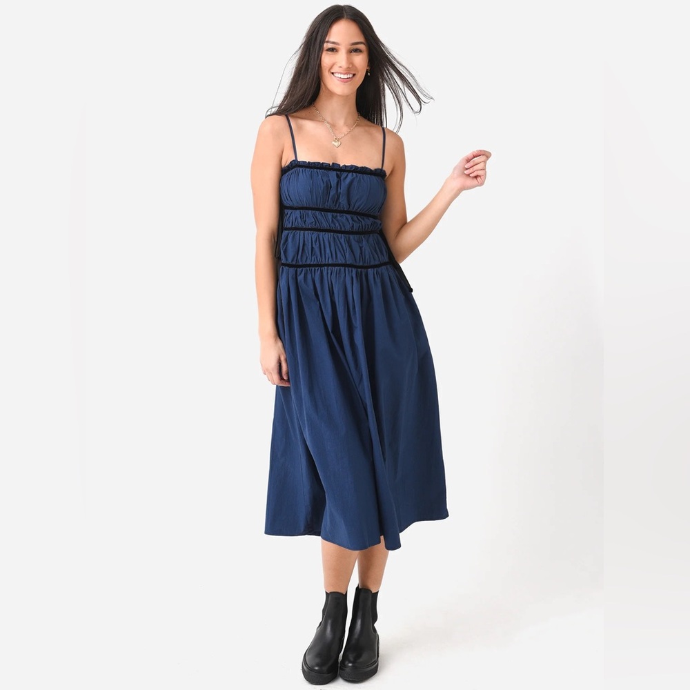 Ciao Luca Electra Dress | Navy | size Large